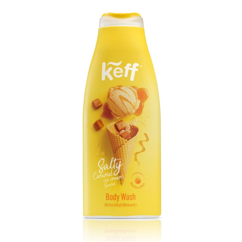 Ingrijire Par - Keff Gel Dus Salty Caramel 500ml