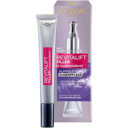 CURATENIE SI INGRIJIRE - L´Oréal Paris Revitalift Filler crema de ochi cu efect de umplere Hyaluronic Acid Eye Cream 15 ml