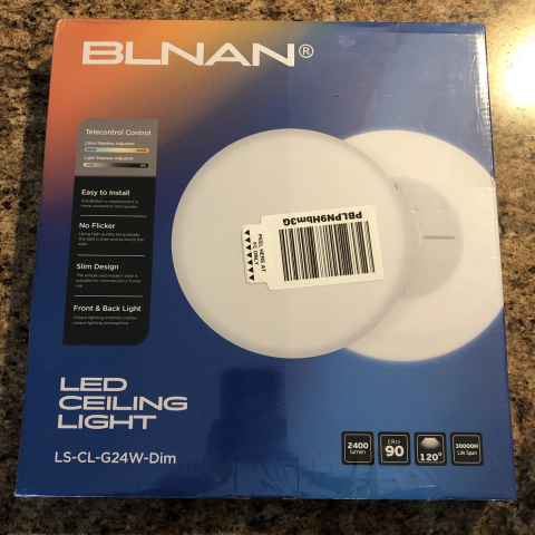 ELECTROCASNICE - RESIGILATE - Plafonieră BLNAN LS-CL-G24W-Dim