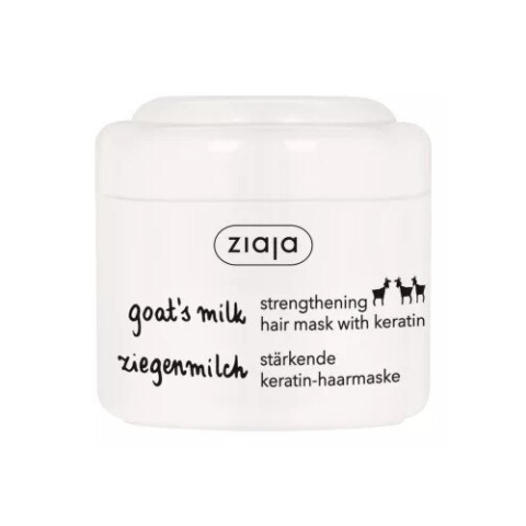 COSMETICE SI DEODORANTI - Masca pentru intarirea firului de par Ziaja cu lapte de capra si keratina, 200 ml