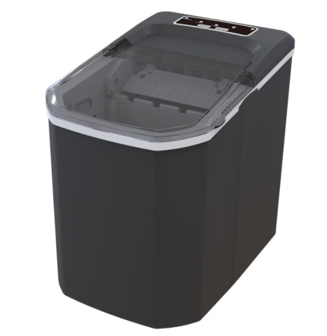 ELECTROCASNICE - RESIGILATE - Masina de facut cuburi de gheata Star-Light IMV7-12B, Capacitate 12Kg/24h, Doua dimensiuni pentru cuburi, Rezervor apa 2.2 l, Negru