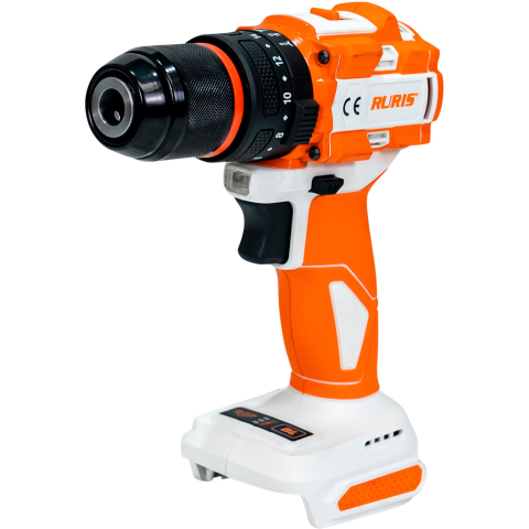 MASINI DE GAURIT SI INSURUBAT - Masina de gaurit/insurubat (bormasina) cu percutie pe acumulator Ruris rmx1360, 20 V, 2 viteze, motor brushless, 3000 BPM, 60 Nm, fara acumulator/incarcator
