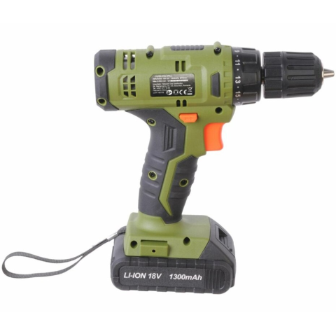 Masina de gaurit si insurubat (bormasina) pe acumulator Heinner AMGA009, 18 V, 650 RPM, 28 Nm, 10 mm mandrina rapida [1]