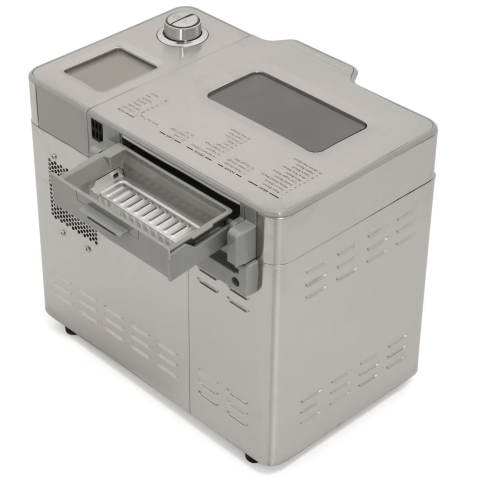 Masina de paine Star-Light MPD-550SS, 12 programe, 550W, Display, Control Digital, Compartiment seminte, Inox [3]