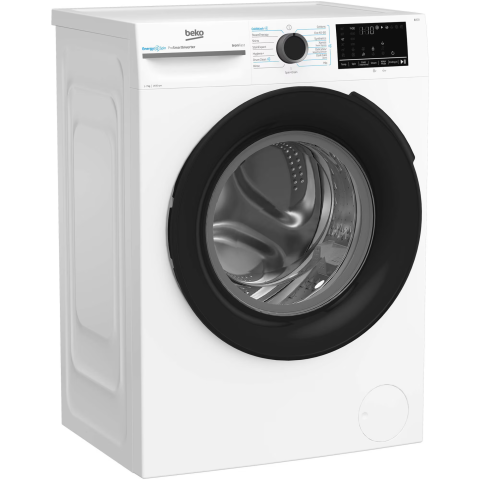 Masina de spalat rufe Beko BM3WFSU47415WB, 7 kg, 1400 rpm, Clasa A, Motor ProSmart Inverter, SteamCure, AddXtra, EnergySpin, Coldwash, Alb [1]