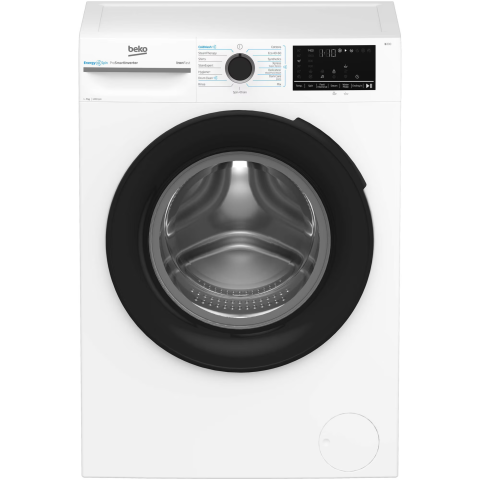 MASINI DE SPALAT SI USCATOARE RUFE - Masina de spalat rufe Beko BM3WFSU47415WB, 7 kg, 1400 rpm, Clasa A, Motor ProSmart Inverter, SteamCure, AddXtra, EnergySpin, Coldwash, Alb