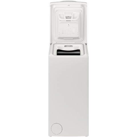 Masina de spalat rufe cu incarcare verticala Indesit BTWL60400EE/N, 6 kg, 1000 RPM, Clasa C, Display LED, Turn&Go, Alb [2]