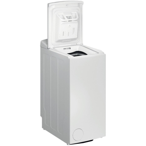 Masina de spalat rufe cu incarcare verticala Whirlpool TDLR7231BSEU, 7 kg, 1200 rpm,Clasa D, Motor Inverter, Display digital, Tehnologia al-6lea Simt, Alb [3]