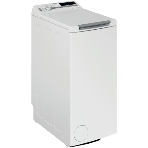 Masina de spalat rufe cu incarcare verticala Whirlpool TDLR7231BSEU, 7 kg, 1200 rpm,Clasa D, Motor Inverter, Display digital, Tehnologia al-6lea Simt, Alb [1]