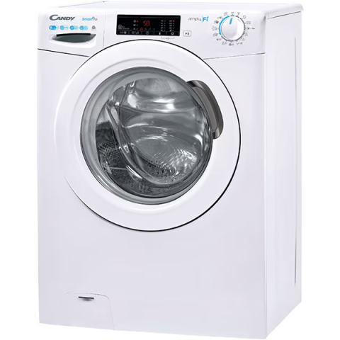 Masina de spalat rufe cu uscator Candy Smart Pro CSOW 4965TWE/1-S, 9 kg spalare, 6 kg uscare, 1400 RPM, Clasa C, WiFi, Active Motion Systems, Steam, Kg Detector, Alb [2]