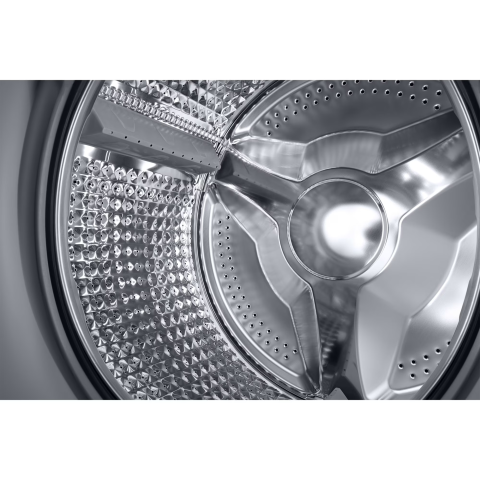 Masina de spalat rufe cu uscator Samsung WD80T4046CX/LE, Spalare 8 kg, Uscare 5 kg, 1400 RPM, Clasa C, Eco Bubble, Bubble Soak, Steam, Airwash, Motor Digital Inverter, Inox [5]