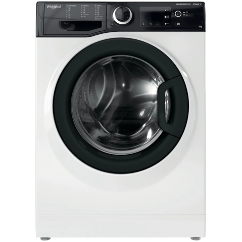MASINI DE SPALAT SI USCATOARE RUFE - Masina de spalat rufe Slim Whirlpool WRSB7259BBEU, 7 kg, 1200 RPM, Clasa B, Motor Inverter, Display Big digital, Negru
