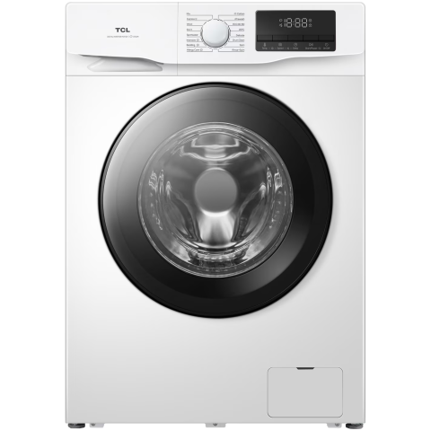 MASINI DE SPALAT SI USCATOARE RUFE - Masina de spalat rufe TCL FF0812WA0, 8 kg, 1200 RPM, Clasa A, BLDC Inverter Motor, Steam Wash, Drum Clean, 24 Hour Delay, Honeycomb Drum, Quick Wash 18 min, Add Garment, 16 Programe, Alb