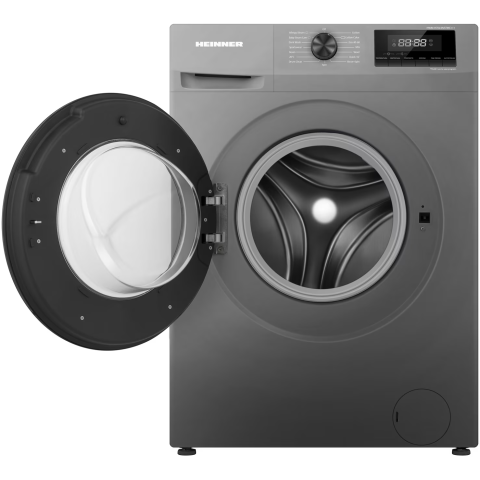 Masina de spalat Slim Heinner HWM-H7014IVSMTC+++, 7kg, 1400rpm, Clasa C, Motor Inverter, 15 programe, Display digital, Program rapid 15 min, Program allergy steam, Baby steam care, Functie intarziere [2]