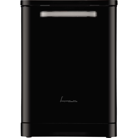 MASINI DE SPALAT VASE - Masina de spalat vase Fram FDW-VRR606BKE++, 12 seturi, 6 programe, Clasa E, Display LED, Pornire intarziata, Aquastop, 60 cm, Negru