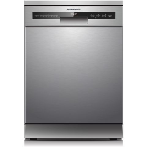 MASINI DE SPALAT VASE - Masina de spalat vase Heinner HDW-FSM60714AXD+++, 14 seturi, 7 programe, Clasa D, Auto-Door opening, Display led, Program auto, Program hygiene, Program pahare, Extra uscare, Strong wash, Sertar tacam
