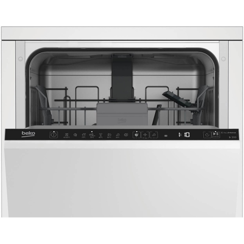 Masina de spalat vase incorporabila Beko BDIS38020Q, 10 seturi, 8 programe, Clasa E, AquaIntense, Motor ProSmart Inverter, All in 1, Hygiene Intense, Mini 30, 45 cm [1]
