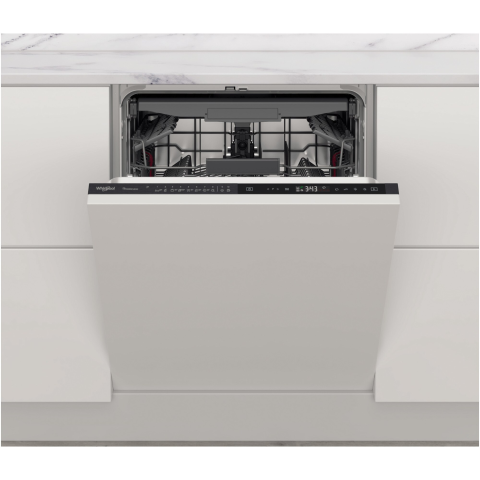 Masina de spalat vase incorporabila Whirlpool WIP 4T233 PFEG B, 14 seturi, 10 programe, Clasa D, PowerClean Pro, Tehnologia al 6-lea Simt, Motor Inverter, Sistem Natural Dry, 60 cm [1]