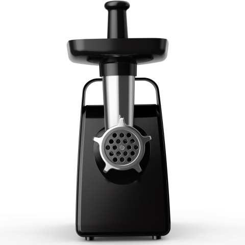 Masina de tocat carne Tefal HV7 Plus 6 in 1 NE553838, 2000 W, 2.8 kg/min, accesorii pentru kebbe, carnati, suc de rosii, 3 grile din inox, functie reverse, negru [1]