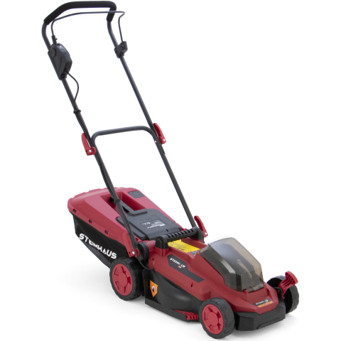 CURTE SI GRADINARIT - Masina de tuns gazon/iarba pe acumulator, Steinhaus ONE 18V, PRO-ONE-LM, Brushless, fara acumulator/incarcator, latime taiere 33 cm, 5 trepte de taiere, inaltime taiere 25-75 mm, sac colector 30 L, ta