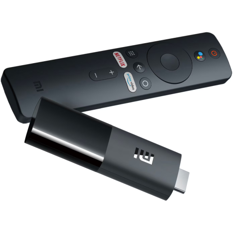 TELEVIZOARE - RESIGILATE - Mediaplayer Xiaomi Mi TV Stick, Full HD, Chromecast, Control Voce, Bluetooth, Wi-Fi, HDMI, Negru