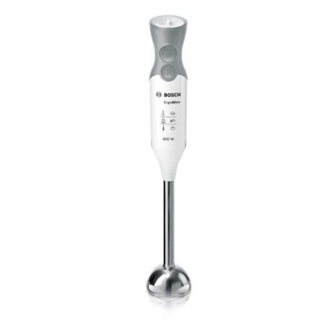 ARTICOLE DIVERSE - Mixer vertical Bosch MSM66120, 600 W, 12 Viteze + Functie Turbo, Minitocator, Alb/Gr
