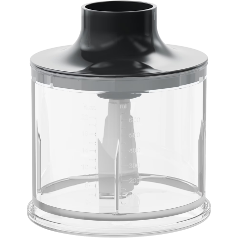 Mixer vertical Electrolux E4HB1-6GG, 600W, chopper, tel, pahar gradat, viteza variabila, gri inchis [3]