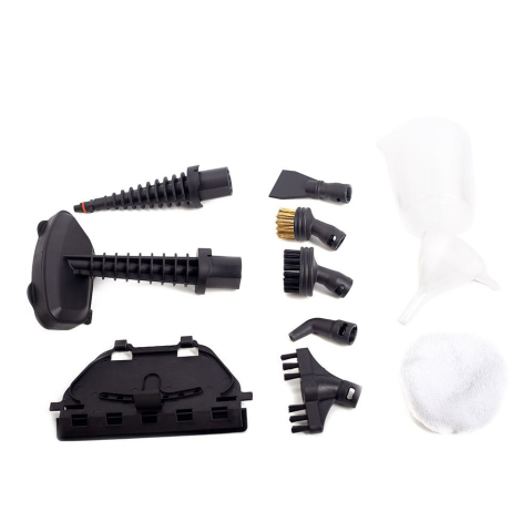Mop cu aburi Daewoo DMO160, 1500 W, capacitate rezervor apa 0.4 L, recipient detergent, accesorii incluse, Alb [4]