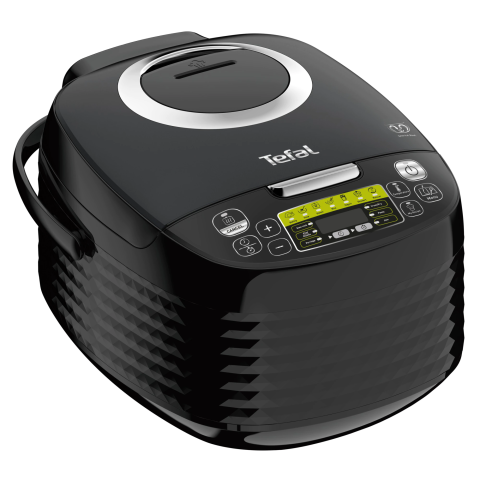 ELECTROCASNICE - RESIGILATE - Multicooker 16in1 Tefal SpheriCook RK745800, 820W, capacitate 5L, panou de comanda LED, functie mentinere la cald 24h, negru