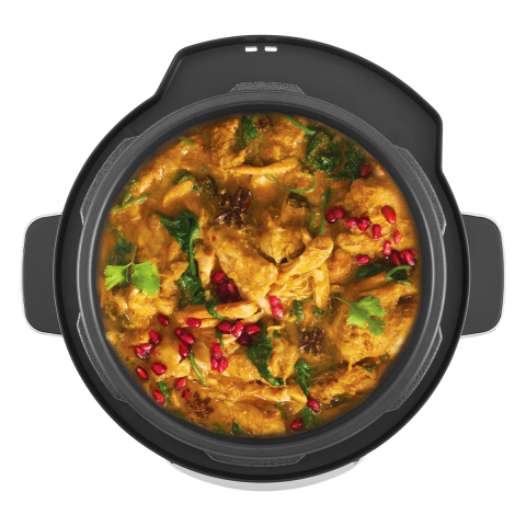 Multicooker cu gatire sub presiune Crock-Pot Turbo Express CS062X, 5.6 l, control digital, gatire Sous Vide, 15 programe, 7 moduri de gatire, argintiu [2]