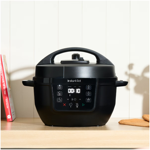 Multicooker cu gatire sub presiune Instant Pot Mini 140-8000-01-EU, 7 functii, 3.8L, vas interior din otel inoxidabil, suport pentru aburi, negru [3]