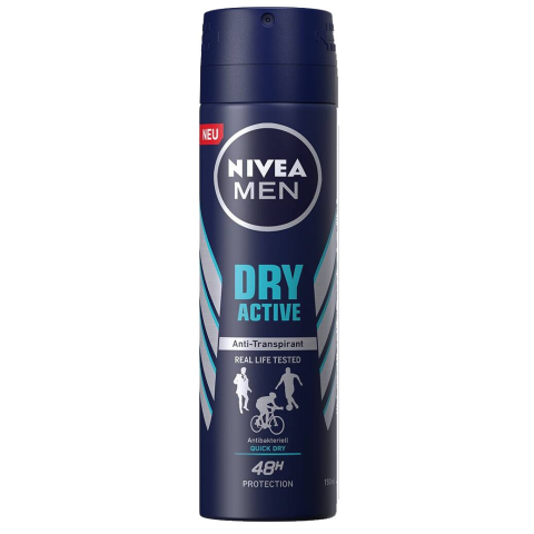 COSMETICE SI DEODORANTI - Deodorant spray NIVEA Men Dry Active, 150 ml