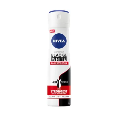 Ingrijire Par si Corp - Nivea deodorant spray pentru femei 150ml Invisible Black & White Max Protection