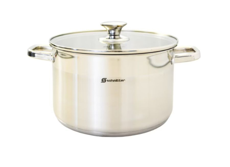Vase pentru gatit - Oala din inox cu capac, capacitate 8L  Schmitter