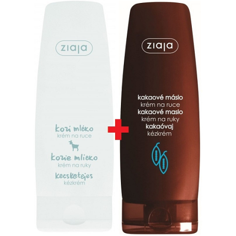 COSMETICE SI DEODORANTI - OFERTA ZIAJA GOAT'S MILK COCOA BUTTER CREMA DE MAINI GM + CREMA DE MAINI COCOA BUTTER