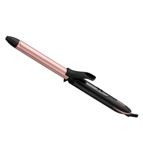 ARTICOLE HAIR-STYLING - Ondulator BaByliss C450E, Defined Curls 19mm, 210 grade, Invelis Quartz-Ceramic, 6 trepte de temperatura, LED, Roz/Negru