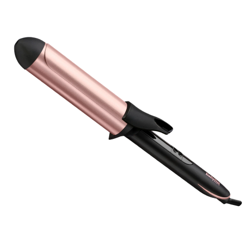 Ondulator BaByliss C453E, Loose Waves 38 mm, 210 grade, Invelis Quartz-Ceramic, 6 trepte de temperatura, LED, Roz/Negru [3]
