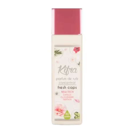 Casa, curatenie si menaj - Parfum de rufe KIFRA Fresh Caps​​​​​​​, 80 spalari, 200 ML, miros puternic