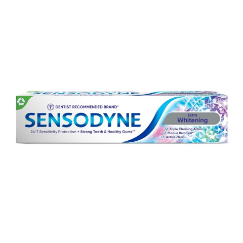 IGIENA ORALA - Pasta de dinti Extra Whitening Sensodyne, 100 ml, Haleon improspateaza respiratia