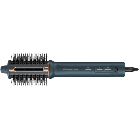 Perie cu aer cald 3 in 1 Rowenta Air Brush 3D UB9720E0, 1100W, 3 trepte de viteza - temperatura, generator de ioni, functie jet de aer rece, varf rece, verde & bronz [1]
