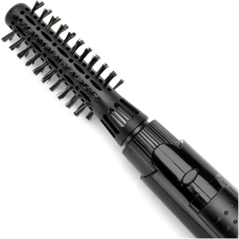 Perie cu aer cald Babyliss Smooth Shape Airstyler AS86E, ionizare, invelis ceramic, 2 capete, negru [1]