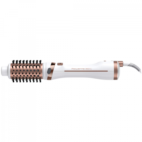Perie rotativa cu aer cald Rowenta Brush Activ Ultimate Care CF9720F0, tehnologie Careful Heat, invelis quart ceramic si tehnologie Ionic Booster, design compact si ergonomic, 3 trepte de temperatura/ [2]