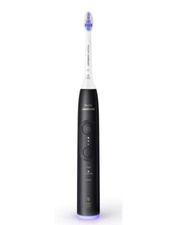 Periuta de dinti electrica Philips Sonicare HX7411/02, 62.000 miscari/minut, autonomie 21 zile, 3 moduri de periere,3 intensitati, senzor presiune luminos, functia BrushSync, capat de periere Senstive [2]