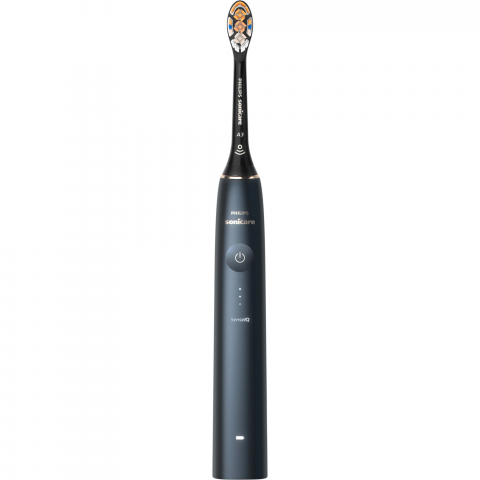 Periuta electrica sonica Philips Prestige 9900 HX9992/12, 62000 miscari/minut, tehnologie SenseIQ, aplicatie Sonicare cu inteligenta artificiala, wireless Bluetooth, senzori integrati, 5 moduri person [2]
