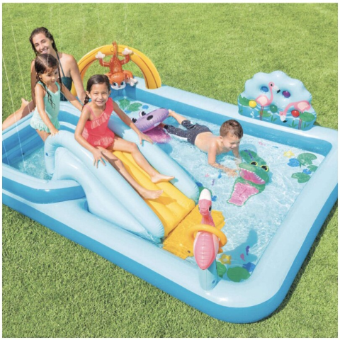 Piscina gonflabila Intex - Jungle adventure, 244 x 198 x 71 cm [2]