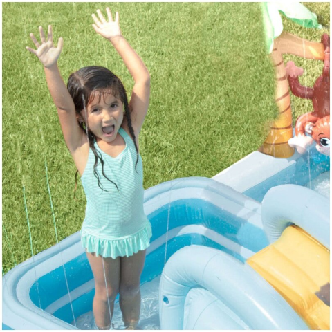 Piscina gonflabila Intex - Jungle adventure, 244 x 198 x 71 cm [3]