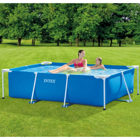Piscina rectangulara cu cadru meltalic Metal Frame Intex 28272NP, 300x200xH60 cm (nu contine pompa cu filtru) [1]