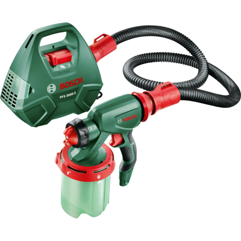 APARATE DE SPALAT CU PRESIUNE - Pistol de vopsit Bosch PFS 3000-2, 650 W, 1000 ml capacitate rezervor, 300 ml/min capacitate pompare, sistem SDS