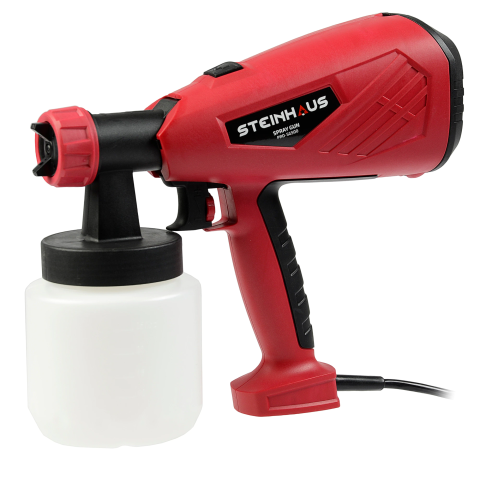 SISTEME DE VOPSIT SI SLEFUIT - Pistol de vopsit Steinhaus PRO-SG500, 500W, 800 ml