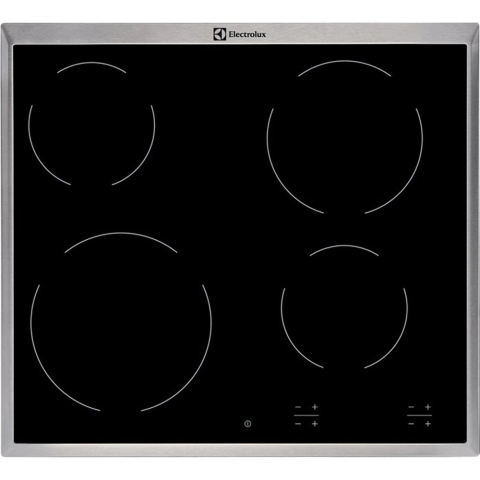 HOTE SI PLITE ELECTRICE - Plita incorporabila Electrolux EHF6240XXK, Electrica, Vitroceramica, 4 Zone de gatit, Touch control, 60 cm, Negru